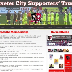Backing ECFC Supporters Trust – year 2
